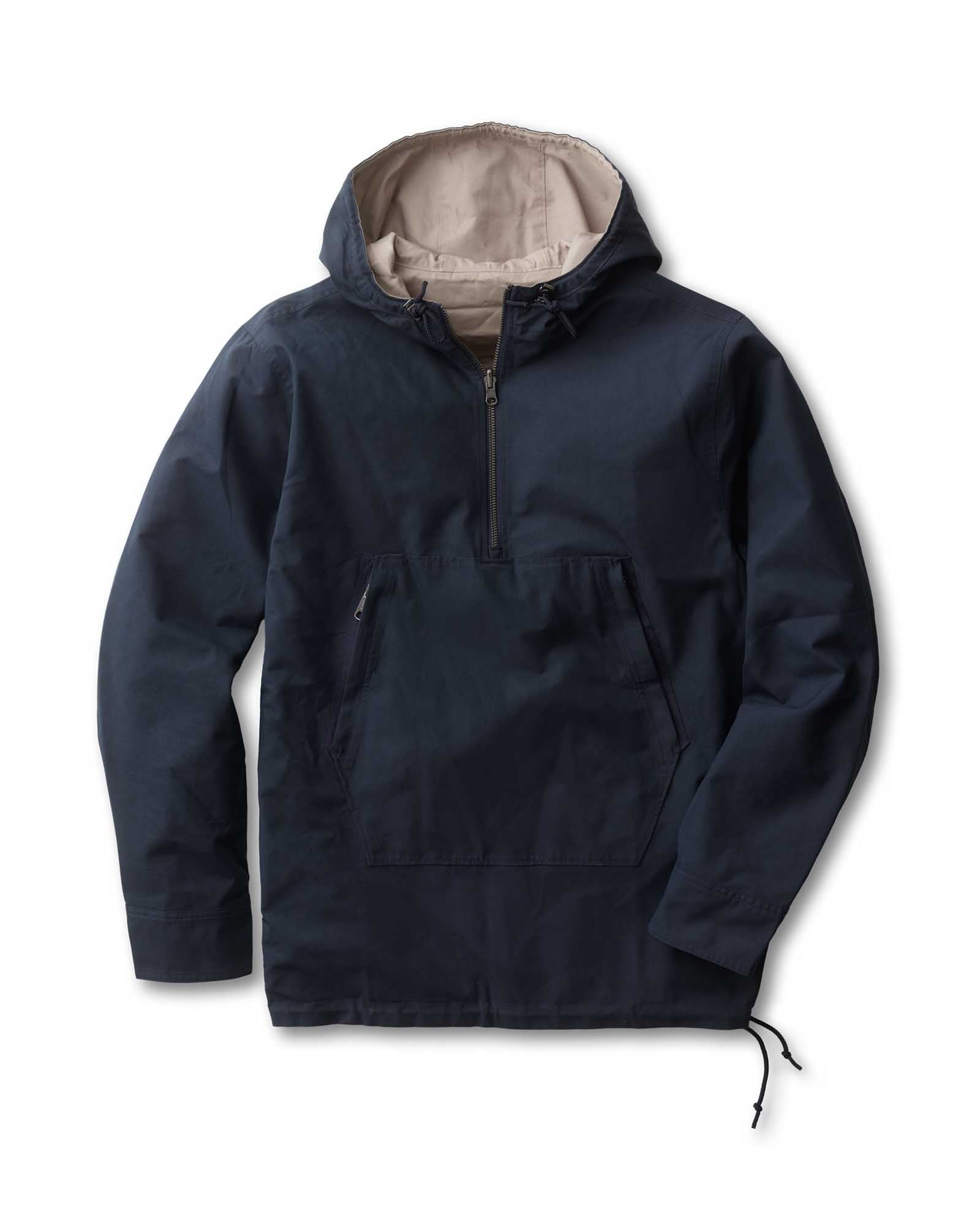 The Squall Anorak in Navy Twill
